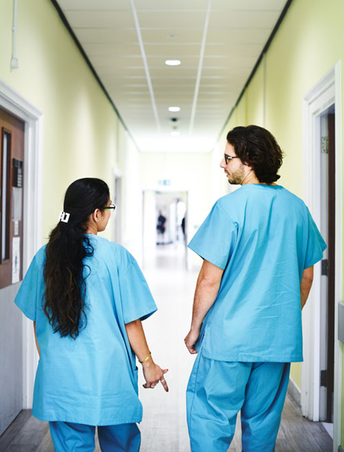 Hospital hallway